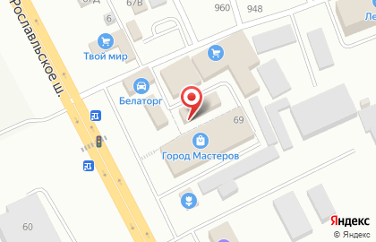 Салон инструментов и оборудования Инструмент-клуб в Смоленске на карте