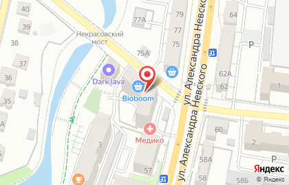 Аптека Бюджетная аптека в Калининграде на карте