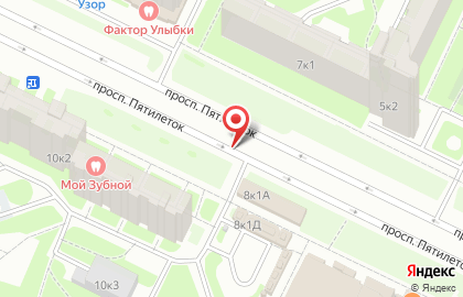 Креденс Бейби на проспекте Большевиков на карте