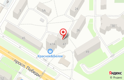 Салон красоты Ариадна на проспекте Победы на карте