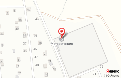 Серпуховская Метеостанция на карте