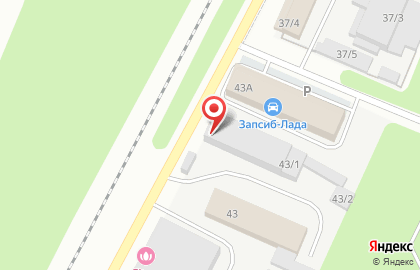 Выездная служба для спецтехники Холод Сибири на карте