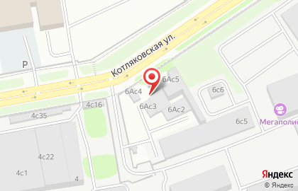 Автошкола Колесо на метро Кантемировская на карте