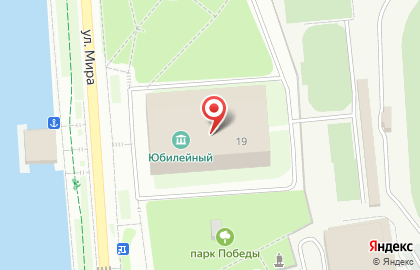 Дворец культуры Юбилейный, дом культуры на улице Мира на карте