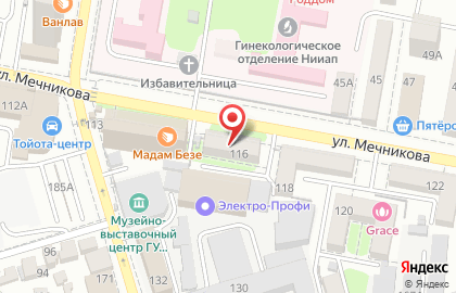 SuperМама на улице Мечникова на карте