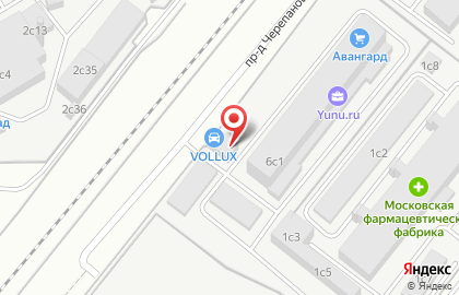 Техцентр Volvolux на Войковской на карте
