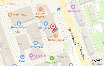 Магазин профессиональных материалов Ноготок в Нижнем Новгороде на карте