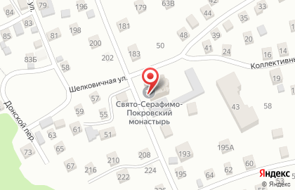 Свято-Серафимо-Покровский женский монастырь на карте