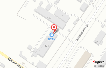 Торговая компания Встк в Железнодорожном районе на карте