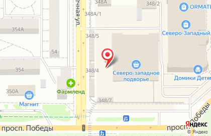 Магазин колбасных изделий Дубровские колбасы в Курчатовском районе на карте