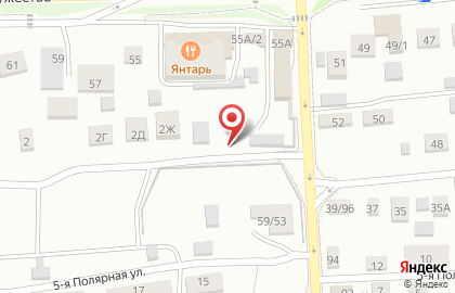 Полянка в Центральном районе на карте
