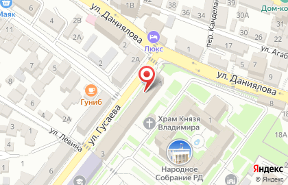 Столовая в Махачкале на карте