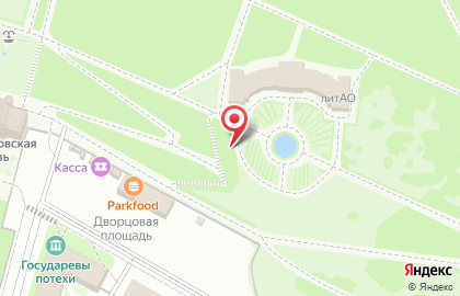 Киоск по продаже сувениров в Петродворцовом районе на карте