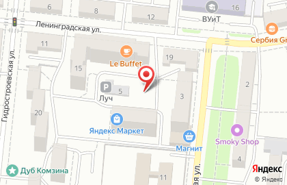 Престиж на Белорусской улице на карте