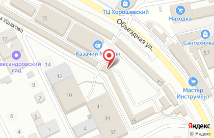 Торговая компания Salonkmv на Объездной улице на карте