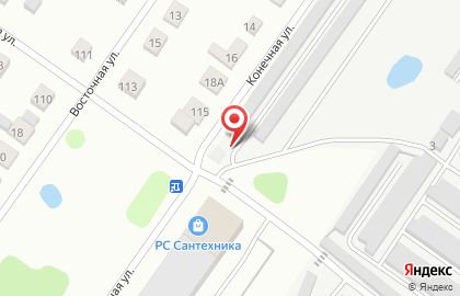 Продуктовый киоск на Линейной улице на карте