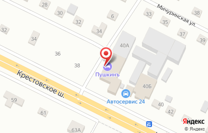 Гостиничный комплекс Пушкинъ на карте