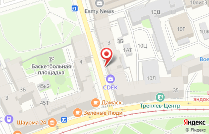 Магазин Все для шитья и рукоделия в Санкт-Петербурге на карте