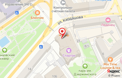 Воронежский филиал Банкомат, ЮниКредит Банк на площади Ленина на карте