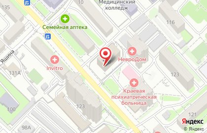 Театр кукол в Хабаровске на карте
