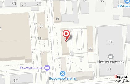 Воронежская Строительная Компания на карте