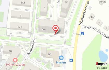 Продовольственный магазин в Твери на карте