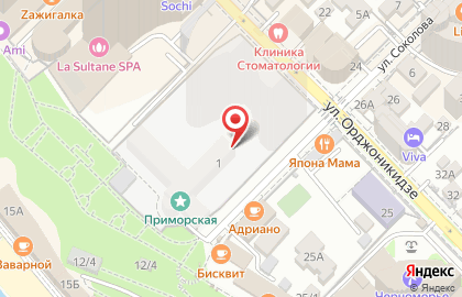 Ресторан Приморский на карте