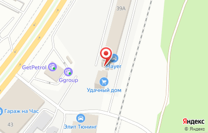 Производственная компания Топаз в Октябрьском районе на карте