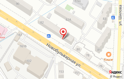 Сервисный центр на Новобульварной улице на карте