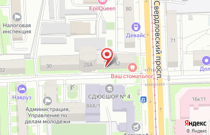 Сервисный центр Restart в Центральном районе на карте