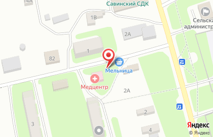 Киоск Старорусская мельница на Центральной улице на карте