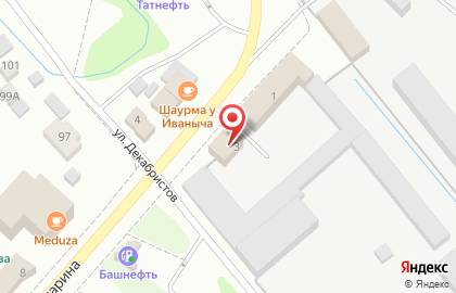 Сервисный центр Stihl на улице Гагарина на карте