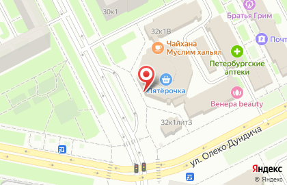 Салон связи МегаФон в Фрунзенском районе на карте