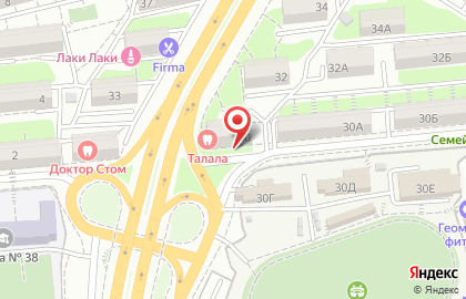 Магазин напольных покрытий Бьюти Флор на проспекте 100-летия Владивостока на карте