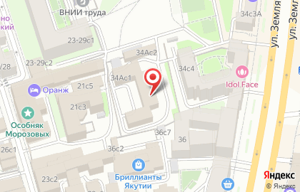 Глейд на карте