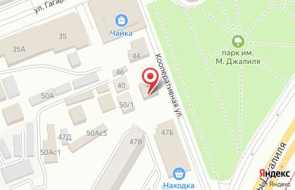 Торговая фирма на Кооперативной улице на карте