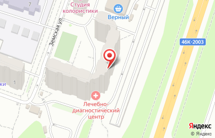 Лечебно-диагностический центр В Коломенском на Земской улице на карте