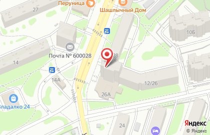 Аптека 33 Плюс во Владимире на карте