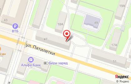 Торговая компания Департамент услуг на карте