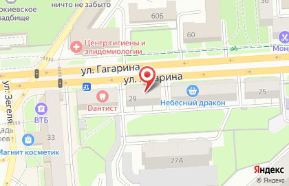 Служба доставки цветов Магнолия на карте