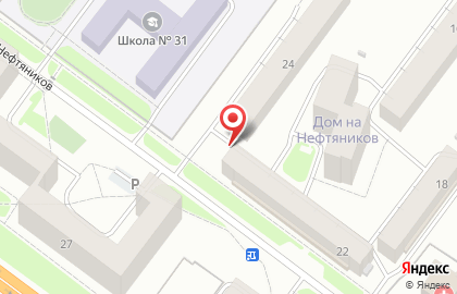 Парикмахерская в Ярославле на карте