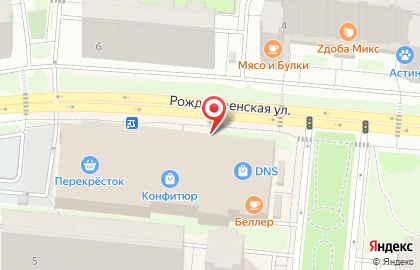 Ювелирный магазин Sokolov на Рождественской улице на карте