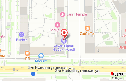Студия красоты Веры Фабричновой на карте