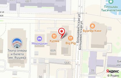 Контакт + на карте