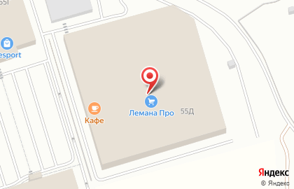 Строительный супермаркет Леруа Мерлен в Юдино на карте