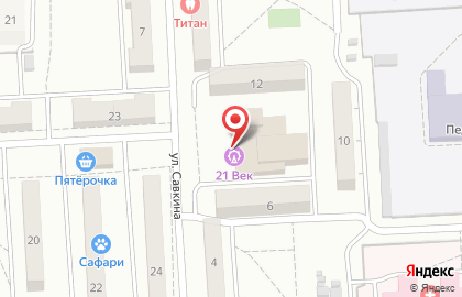 Школа танцев Акварель в Дзержинском районе на карте