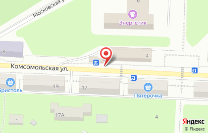 Магазин продуктов Покупайка на Комсомольской на карте