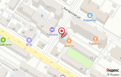 ТЦ Омега на Красноярской улице на карте