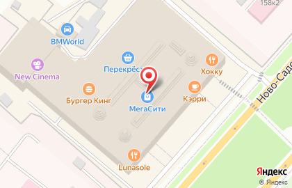 Магазин МясБерри на Ново-Садовой улице, 160М на карте