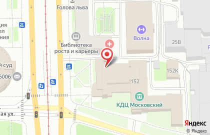 Нотариальная Контора в Московском районе на карте